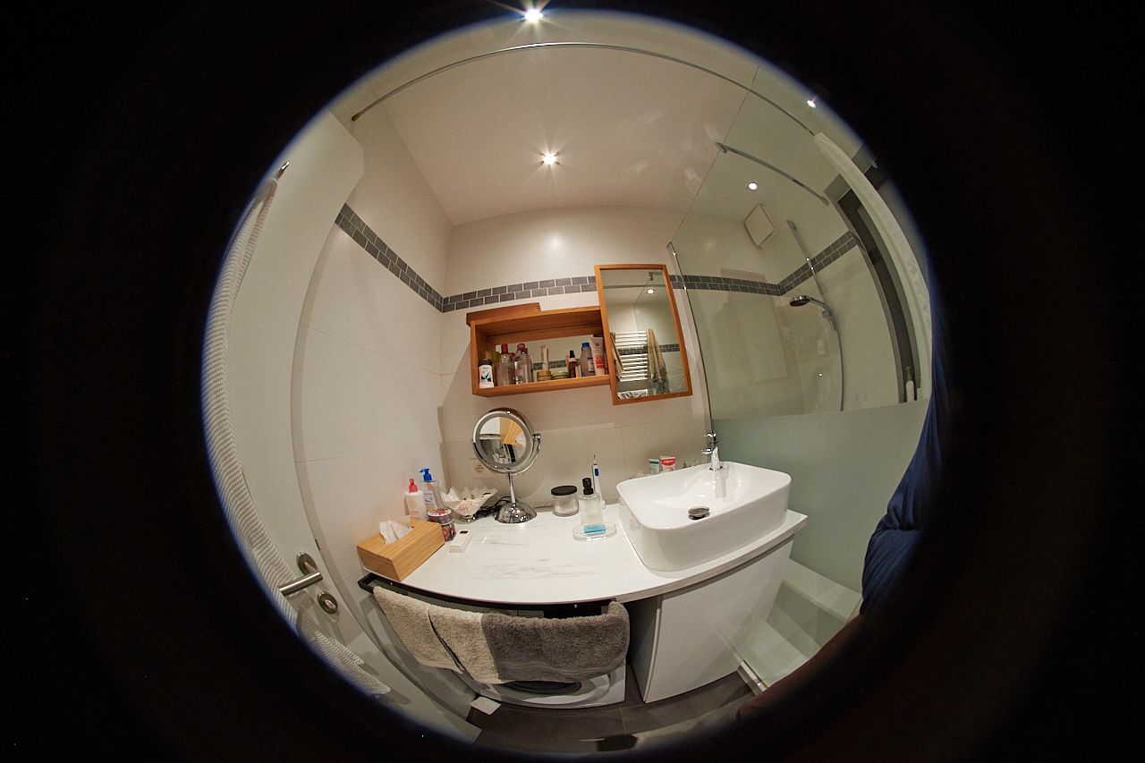 Fisheye 4mm brut